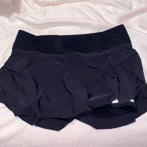 Lululemon Flowy Black Skirt